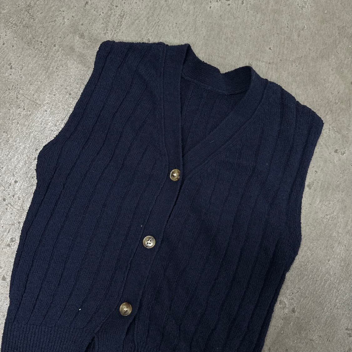 세터 니트 조끼[1370] 상품이미지4