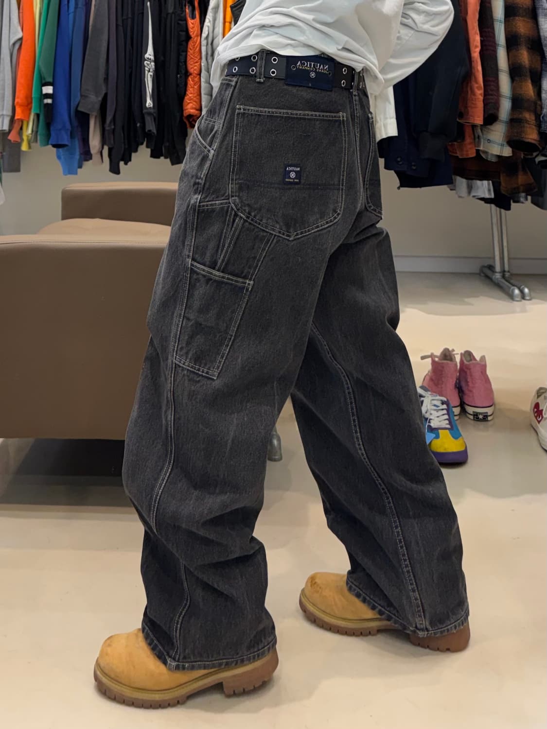 노티카 카펜터 데님팬츠 상품이미지7