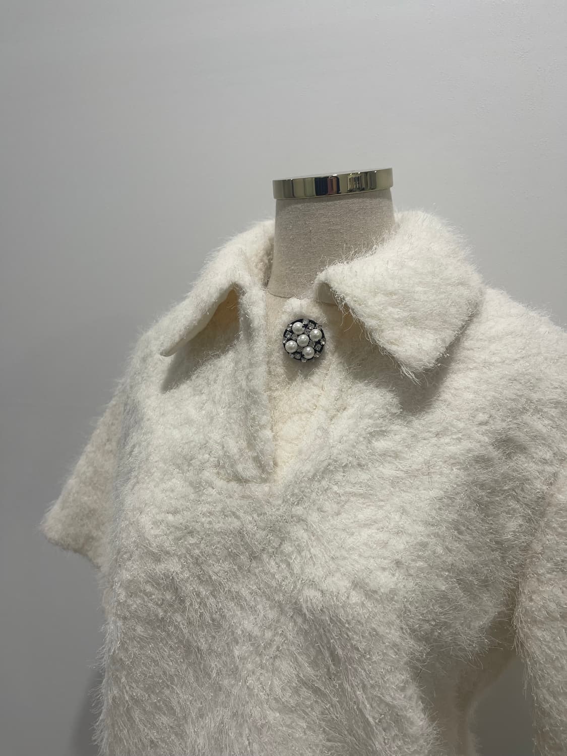 서쿠키 반팔 니트 아이보리 M 상품이미지8