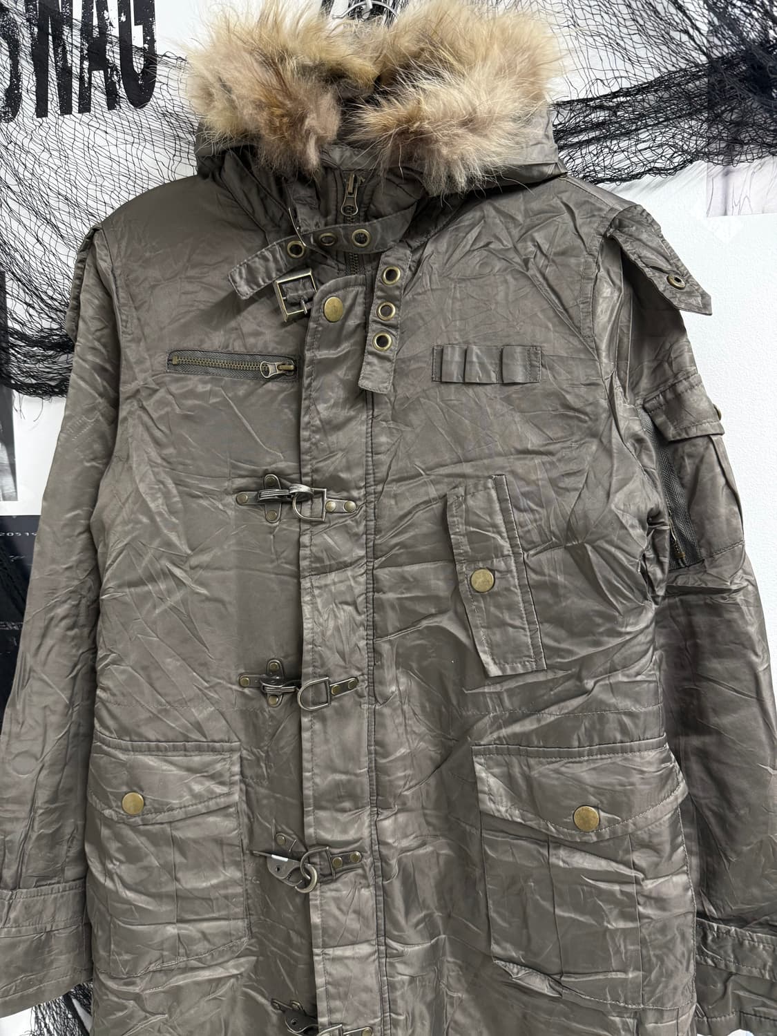 00s fur detailed long jumper 상품이미지2