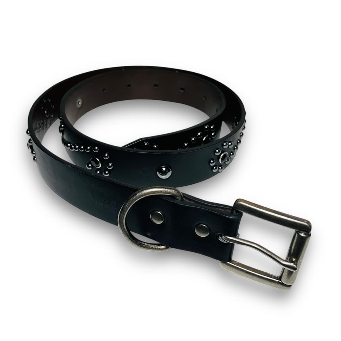 감마갤러리 웨스턴 쥬얼리 블랙 비즈 스터드 벨트 상품이미지2
