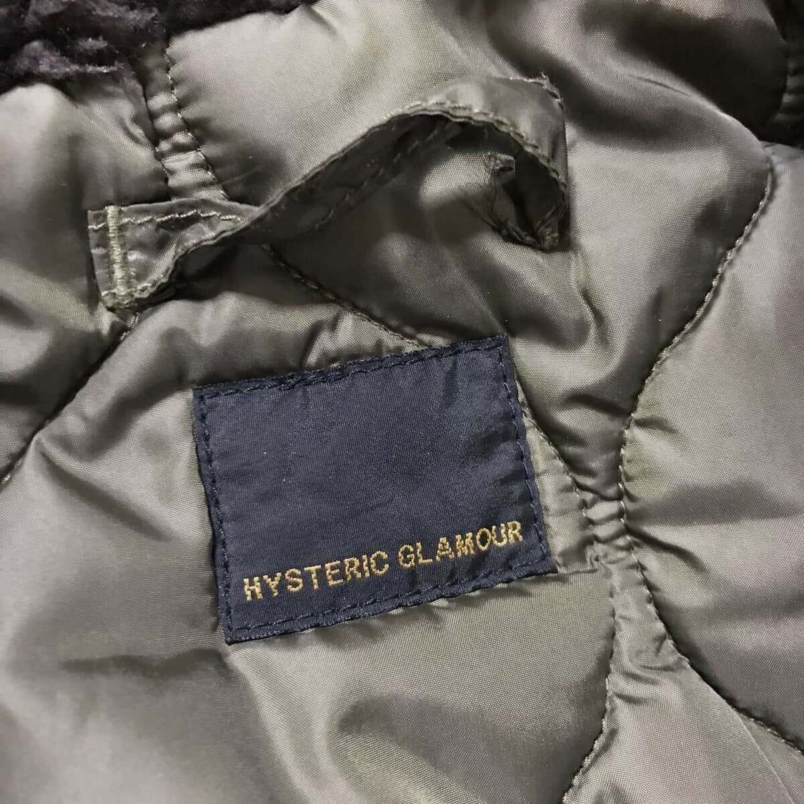 히스테릭 글래머 레이디스 밀리터리 다운코트 n3b y2k 상품이미지4