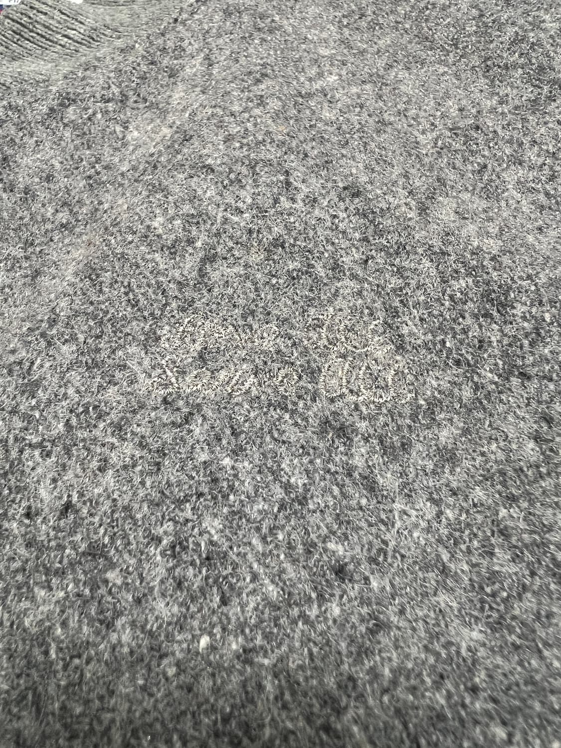 하드락카페 그레이 바시티 자켓 XL / 울 레더 슬리브 상품이미지4