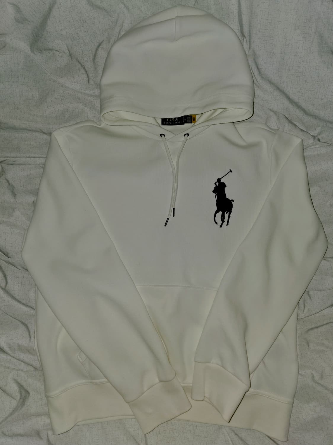 폴로 랄프로렌 빅포니 화이트 후드티 상품이미지1