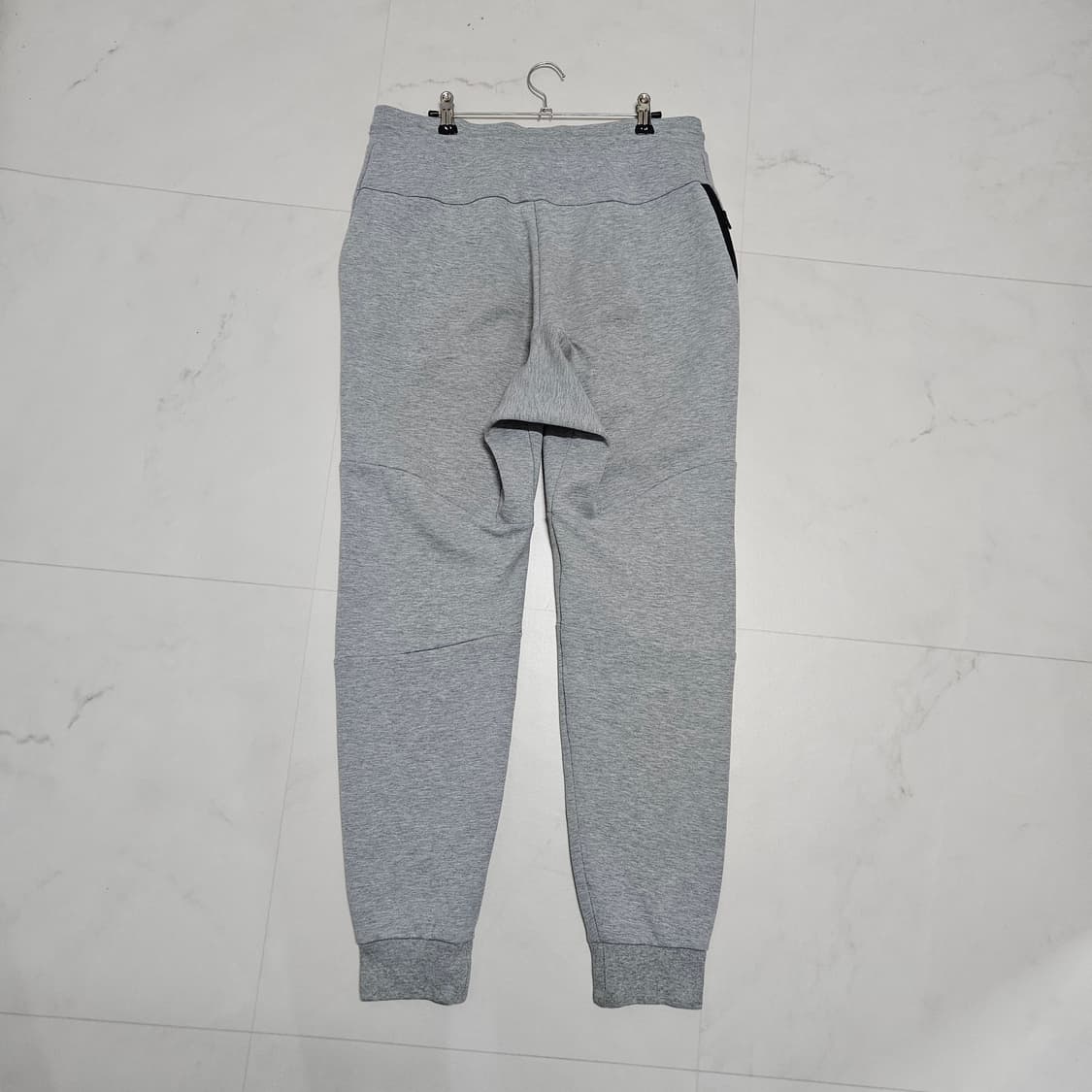 L 나이키 테크플리스 트레이닝 조거팬츠 그레이 상품이미지3