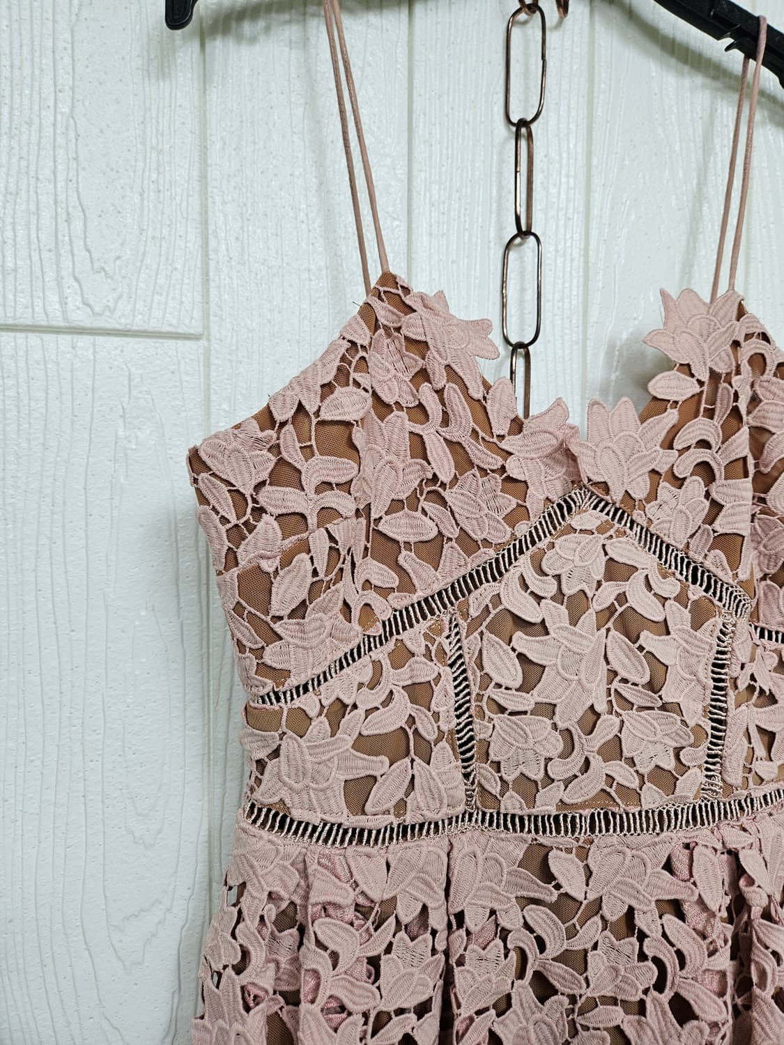 레이스뷔스티에 롱원피스 상품이미지2