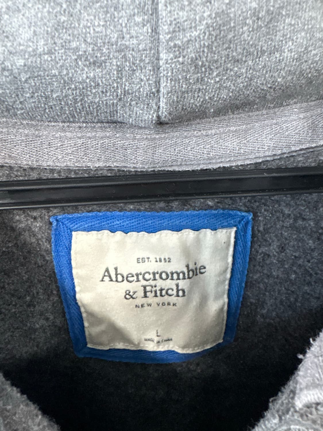 아베크롬비 y2k 그레이 후드티 상품이미지6