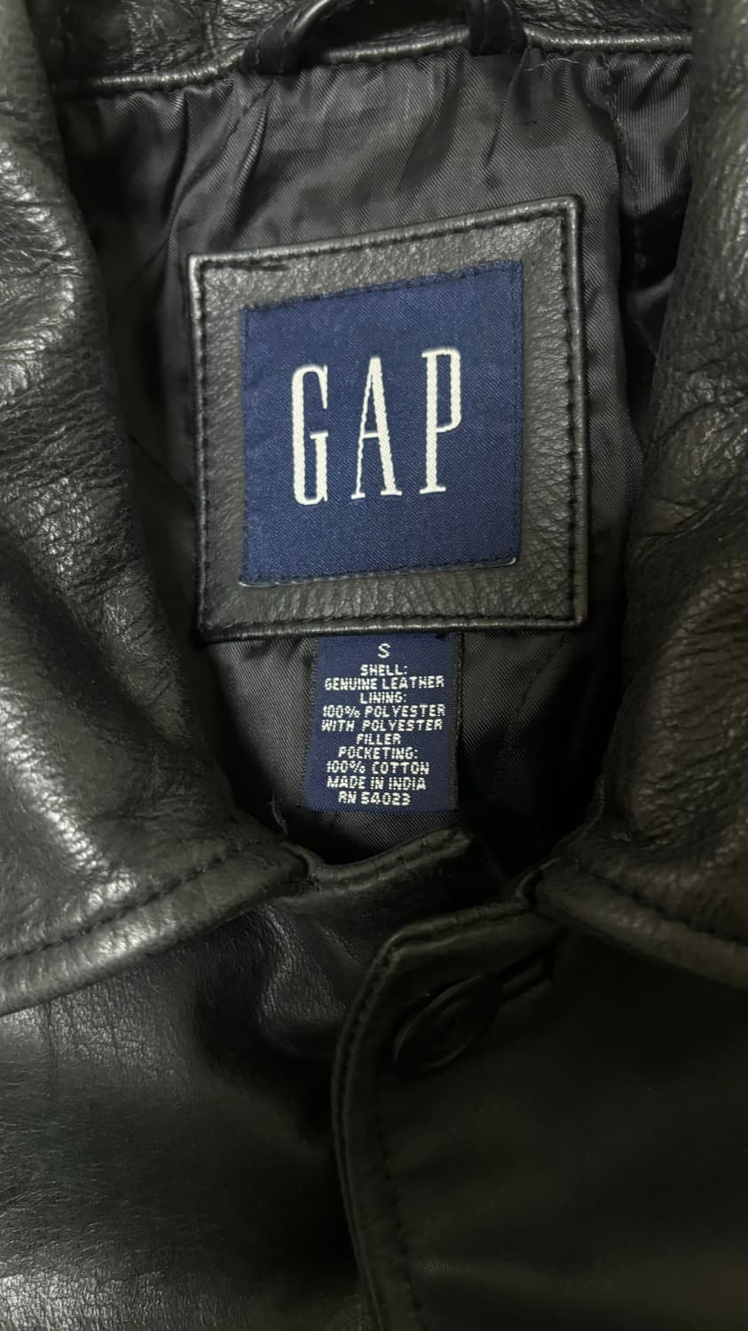 (S) 올드갭 레더 카코트 쿠니치노무라 동형 와코마리아 상품이미지4