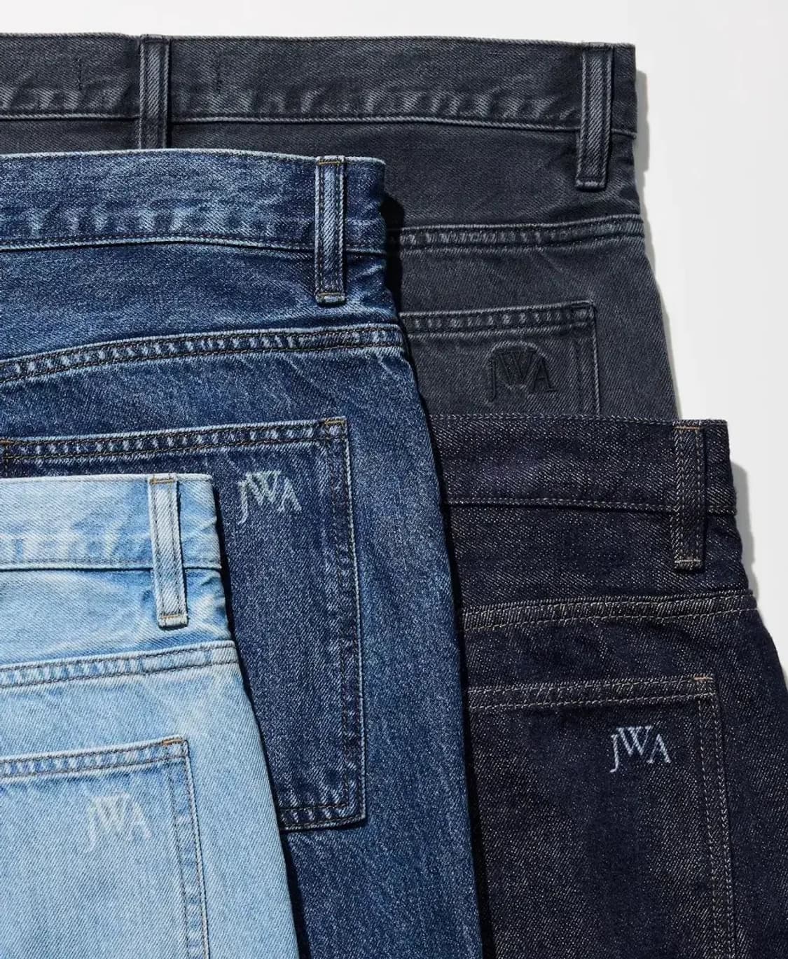 유니클로 jw앤더슨 스트레이트 데님 진 64블루 상품이미지2