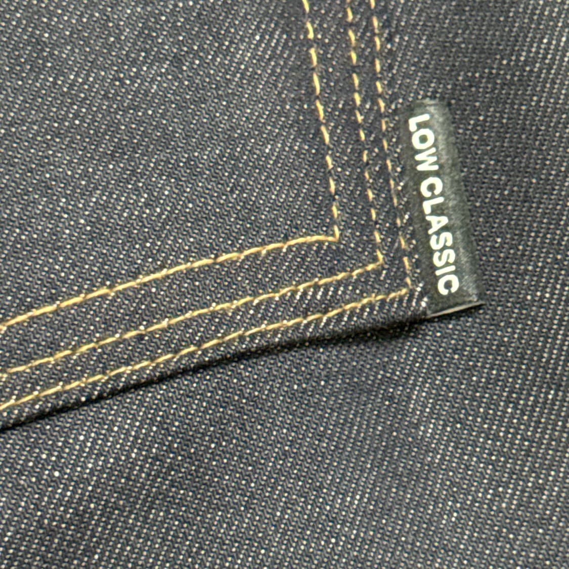 straight fit denim - indigo 상품이미지3