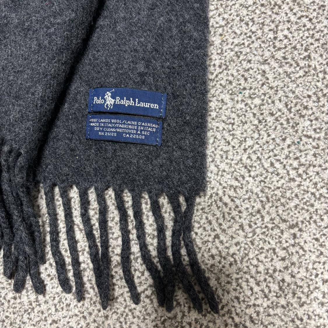 [택포,램스울100] 폴로 랄프로렌 이태리 머플러 목도리 [A+] 상품이미지3