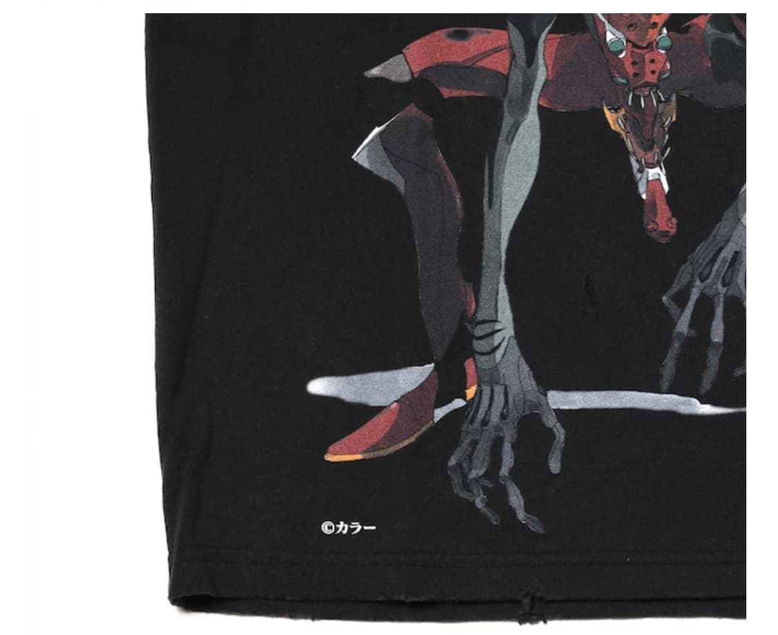 에반게리온 RADIO EVA VINTAGE T-Shirt 2号機 상품이미지6