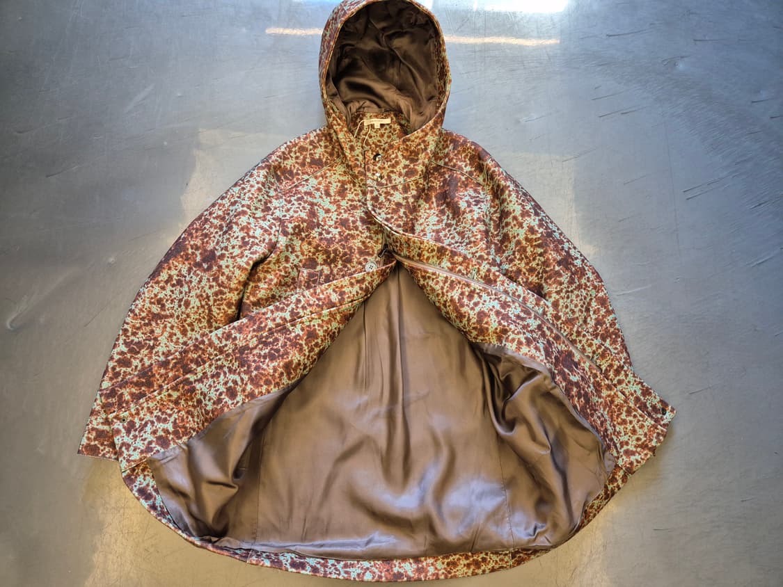 CARVEN 레오파드 울 모즈 파카 상품이미지4