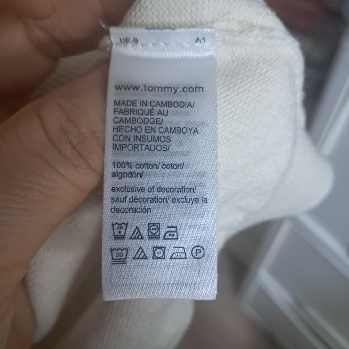 타미힐피거 남성니트 조끼 베스트 L/G(상태최상) 상품이미지7