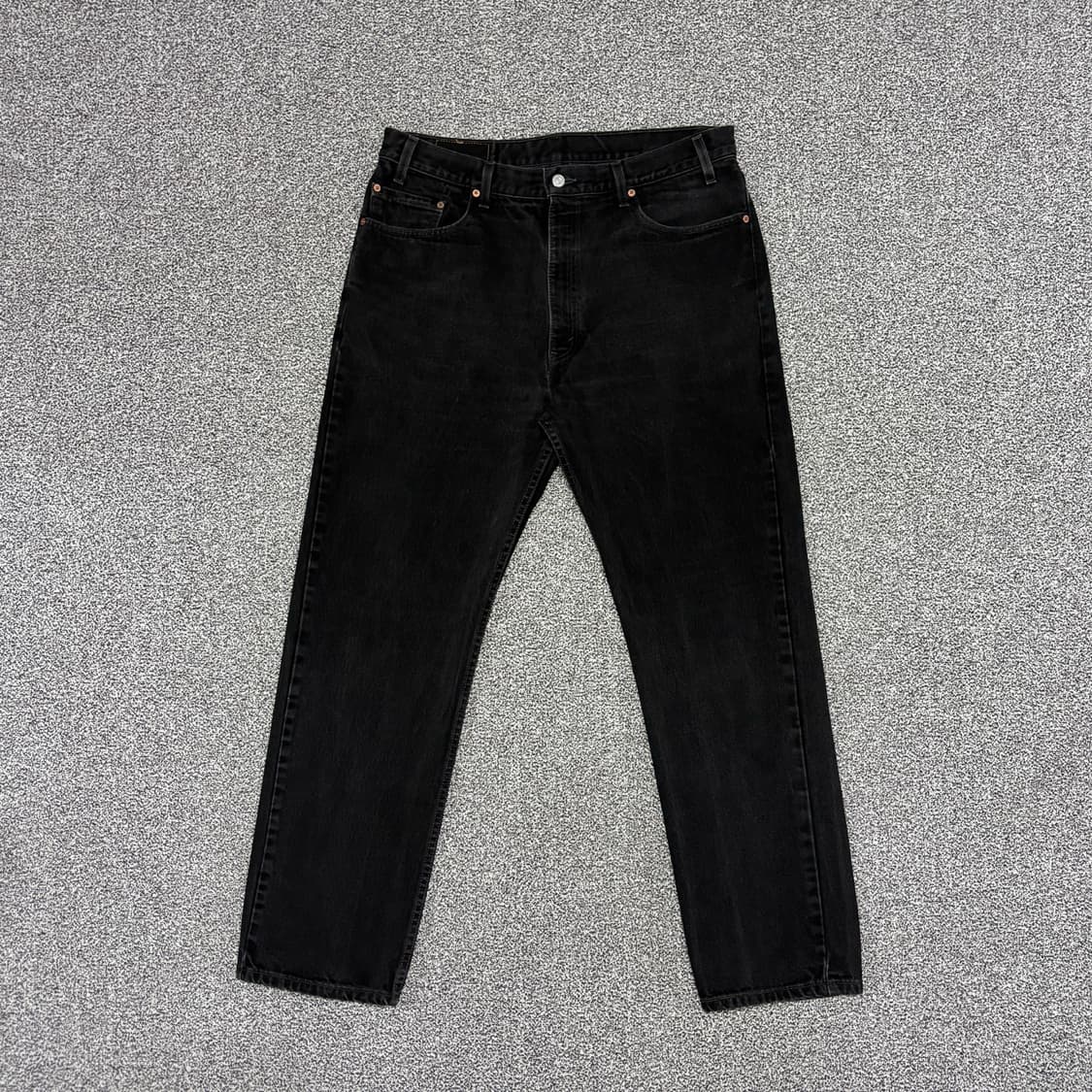 90s 빈티지 리바이스 505 블랙 허리47.5cm 상품이미지1