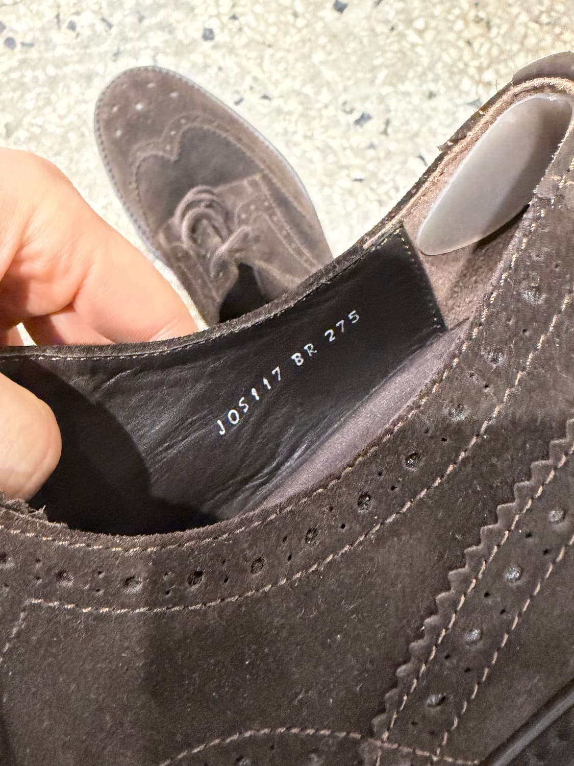 조셉트 브라운 윙팁 구두 상품이미지4