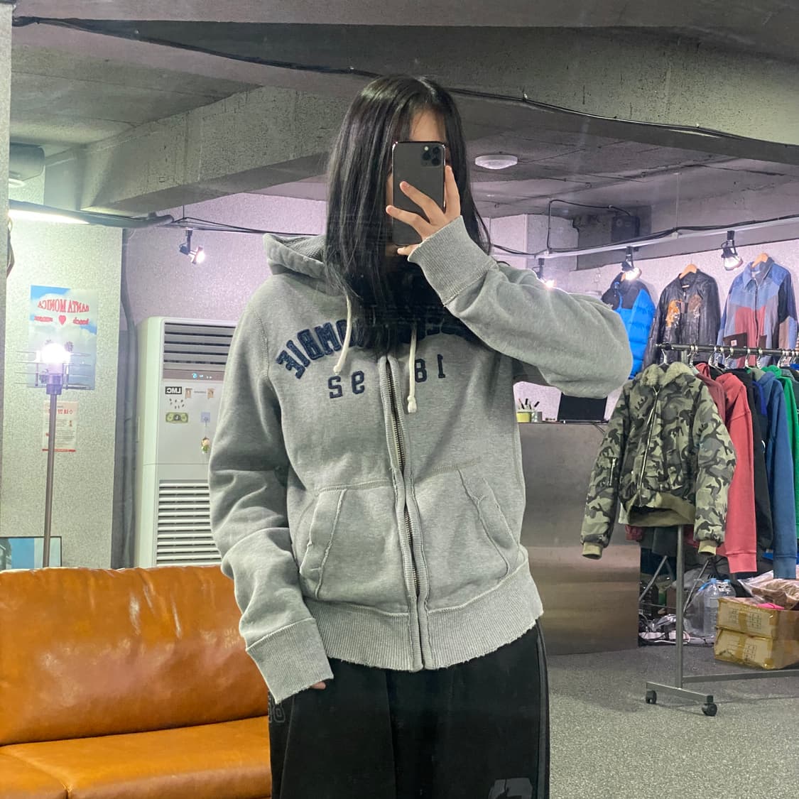 아베크롬비 아치로고 1892 후드집업 B3135 상품이미지1