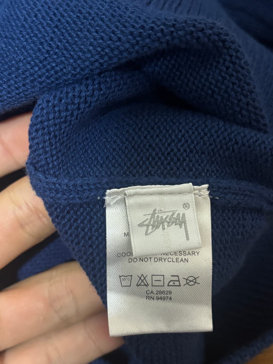 스투시 빌리아드 스웨터 내츄럴 상품이미지6