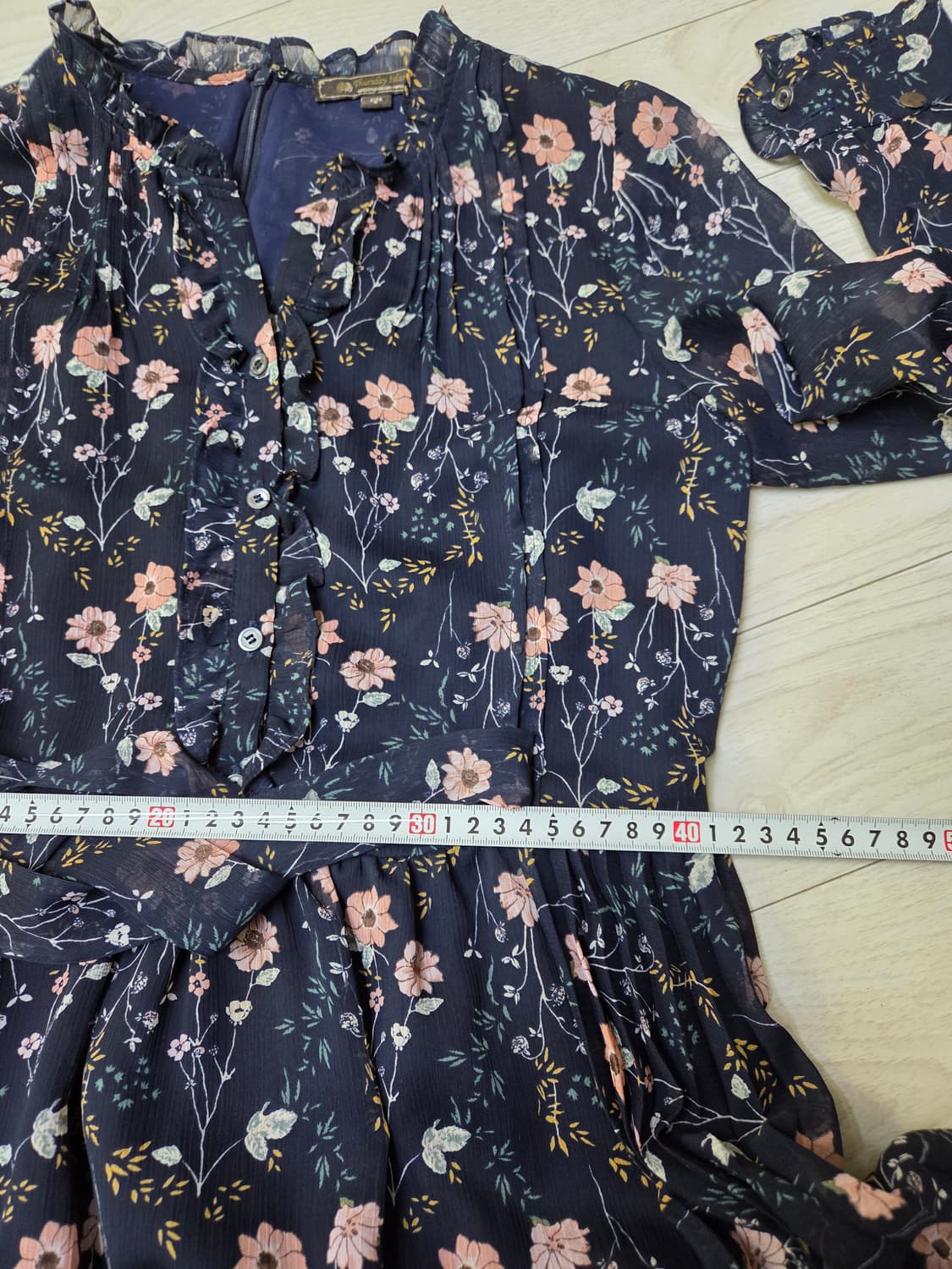 상태좋은 써스데이아일랜드 플라워 원피스  상품이미지9