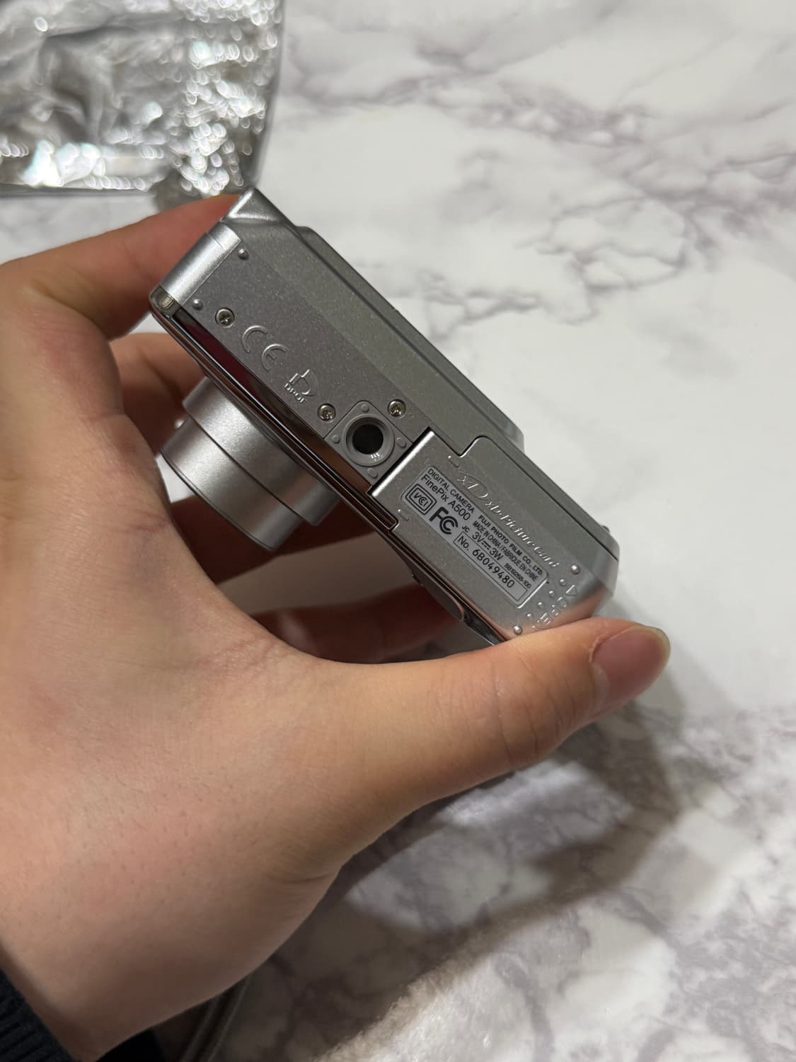 후지필름 Finepix a500 실버 디카 상품이미지5