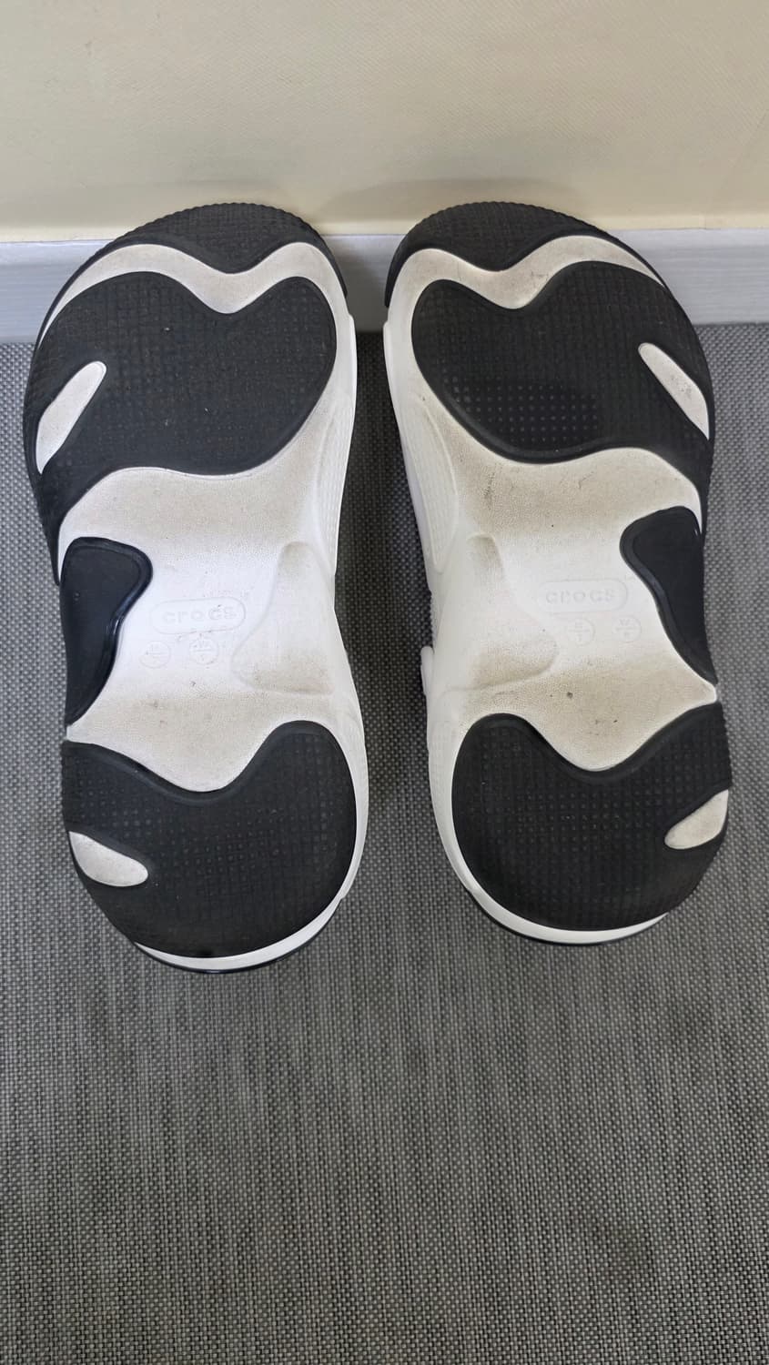 크록스 버블 크러쉬 클로그 화이트 260 상품이미지5