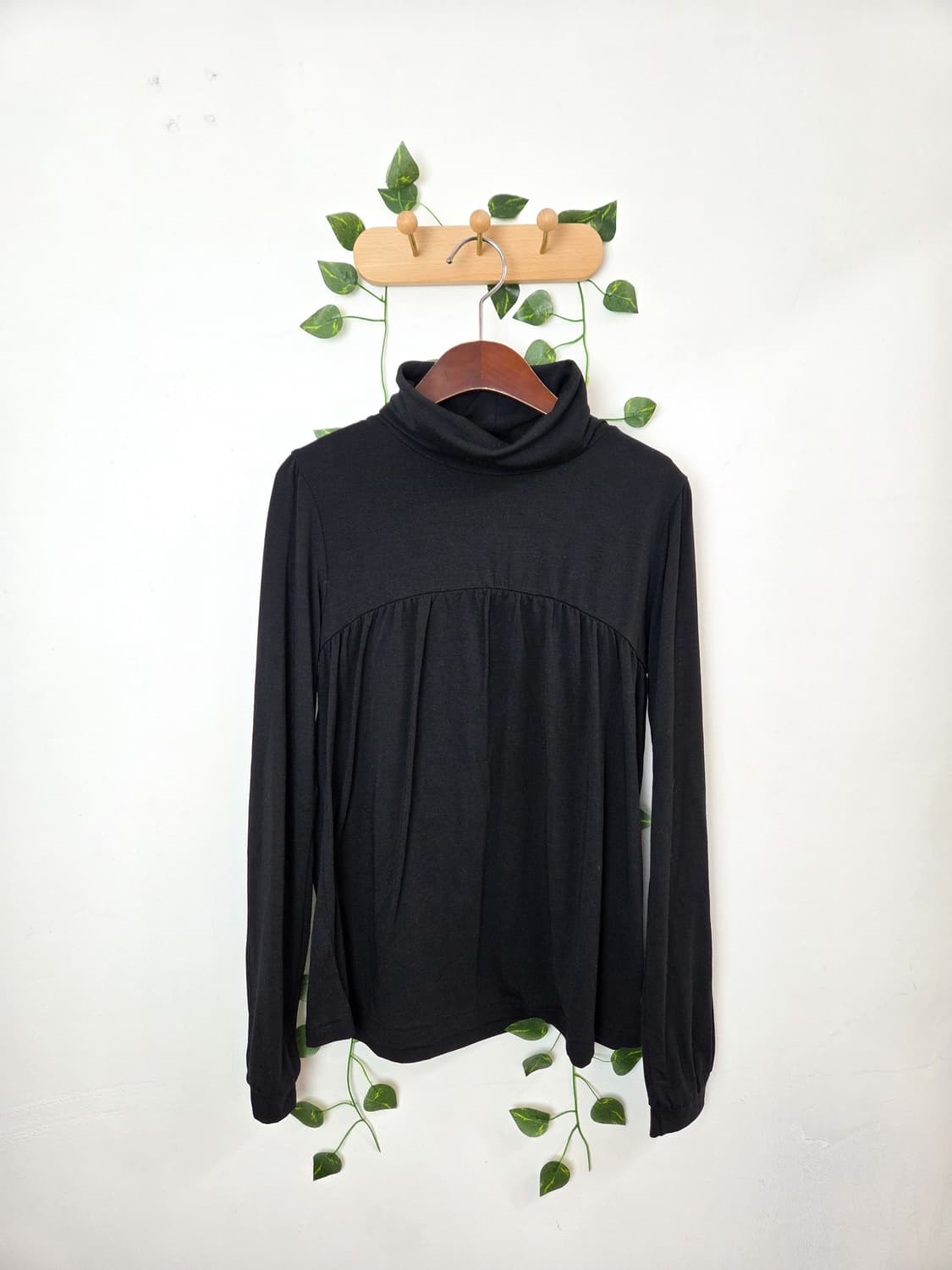 블랙 목폴라 슬리브 상품이미지1