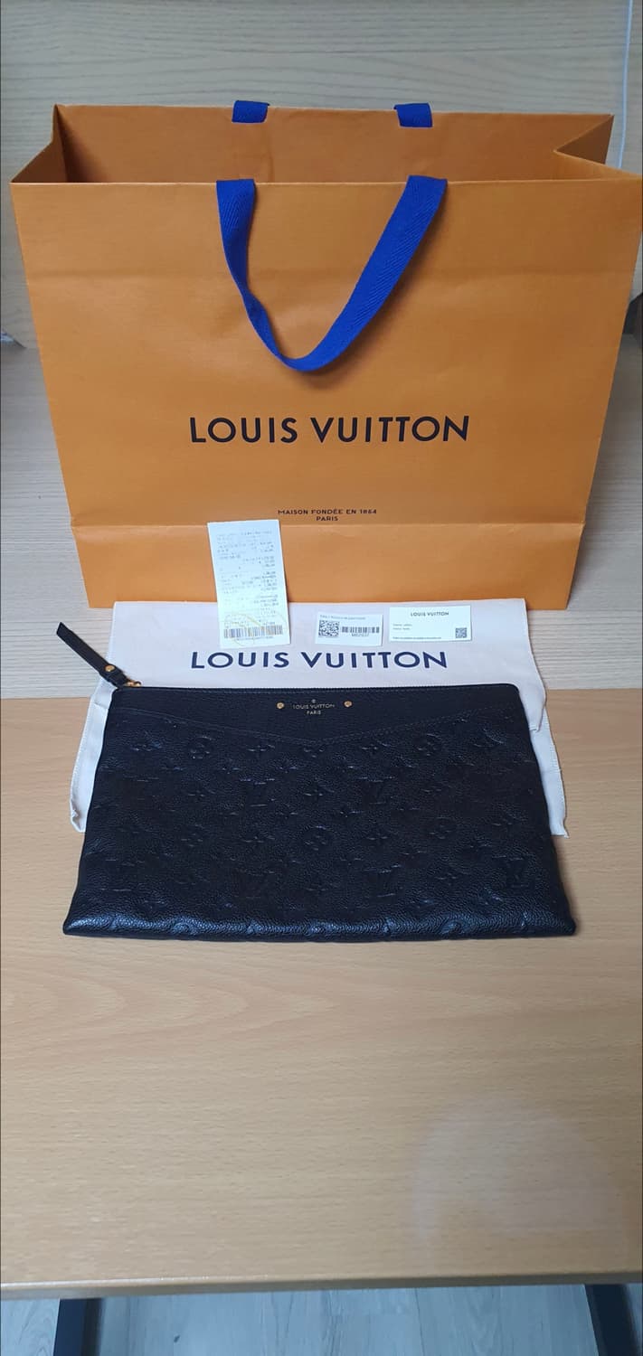 루이비통 앙프렝뜨 클러치백/파우치백 정품S급(영수증O) 상품이미지1