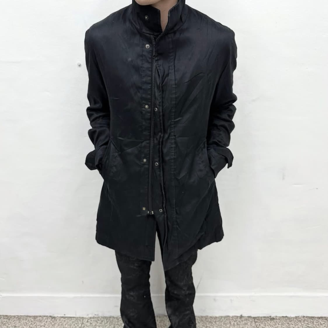 Morgan homme waxed coat 상품이미지2