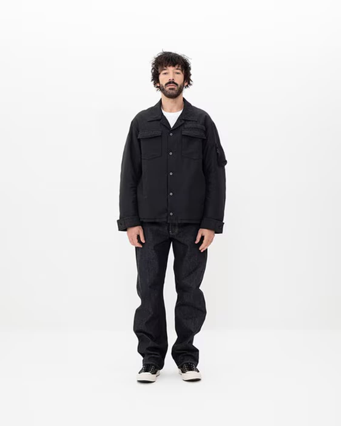 [4] Visvim 23aw henli crew down shirt 상품이미지1