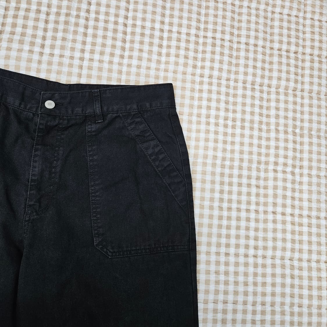 유니폼브릿지 와이드 면바지 남자33 상품이미지3