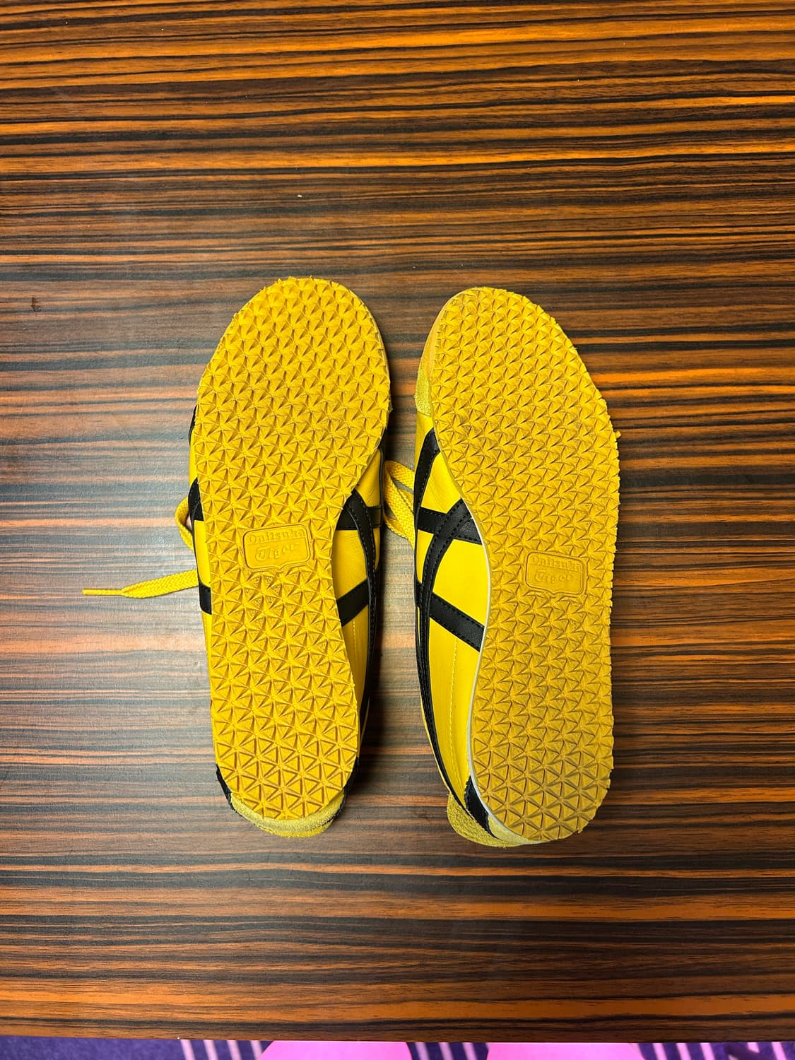 오니츠카 타이거 멕시코66 옐로우 블랙 245사이즈 상품이미지7