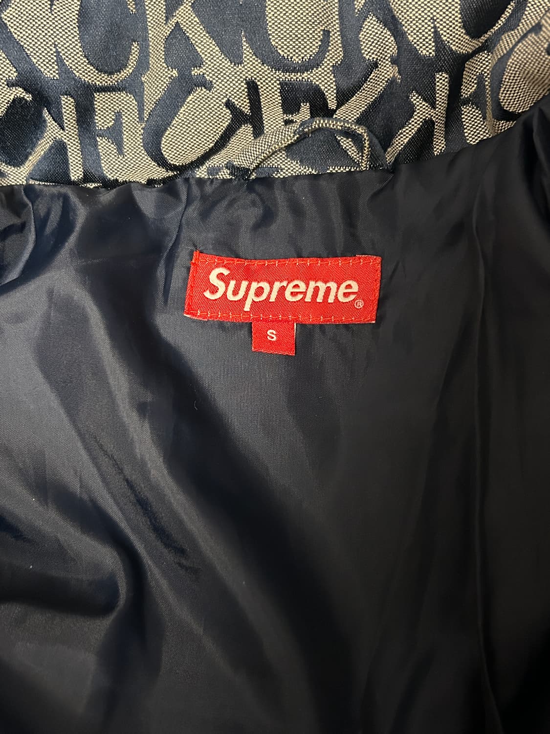 슈프림 SUPREME 자카드 패딩 상품이미지6