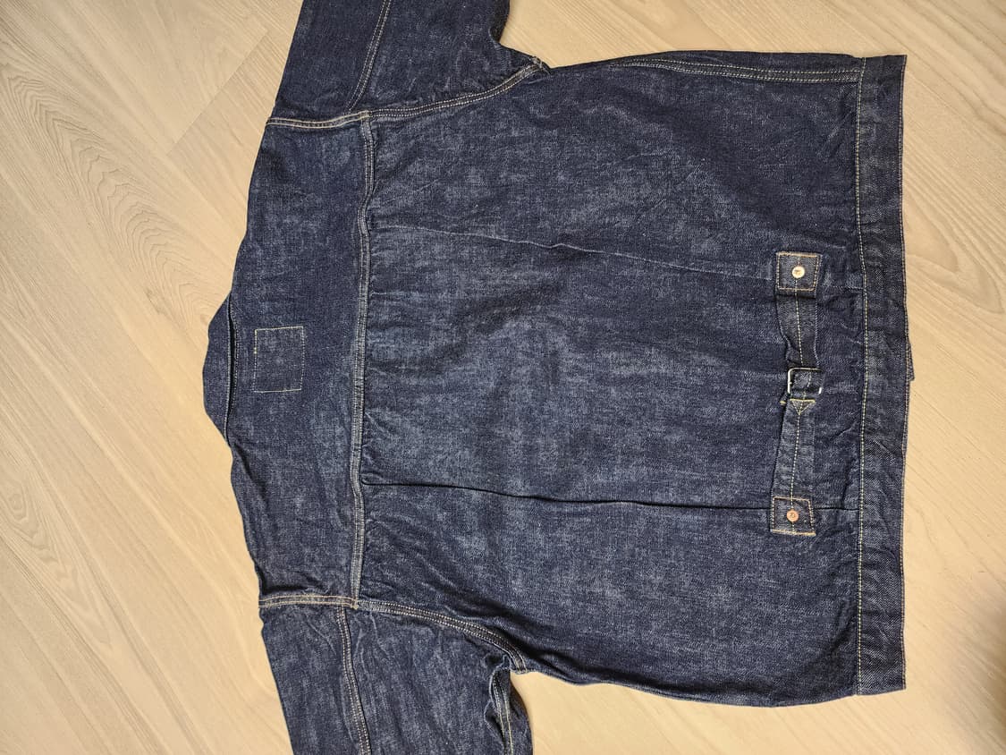 (46/105~110)(새상품)풀카운트 2107w 데님자켓 상품이미지4