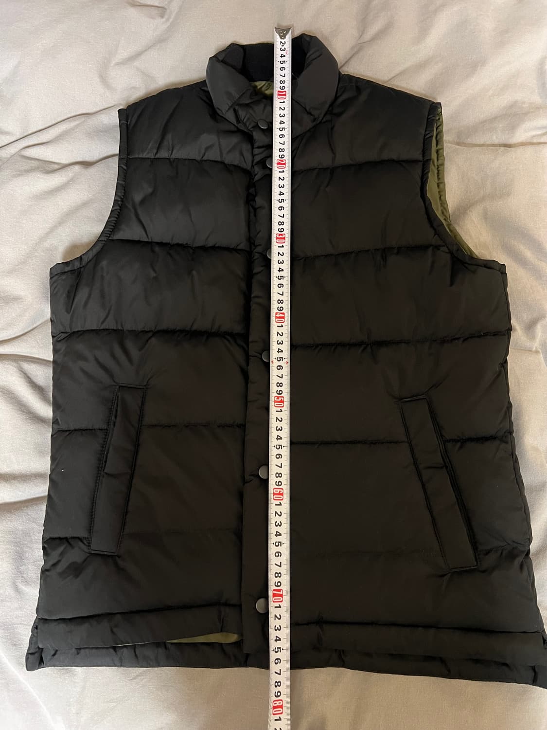 갭 GAP 푸퍼 패딩 베스트 검정 S 새제품 상품이미지6