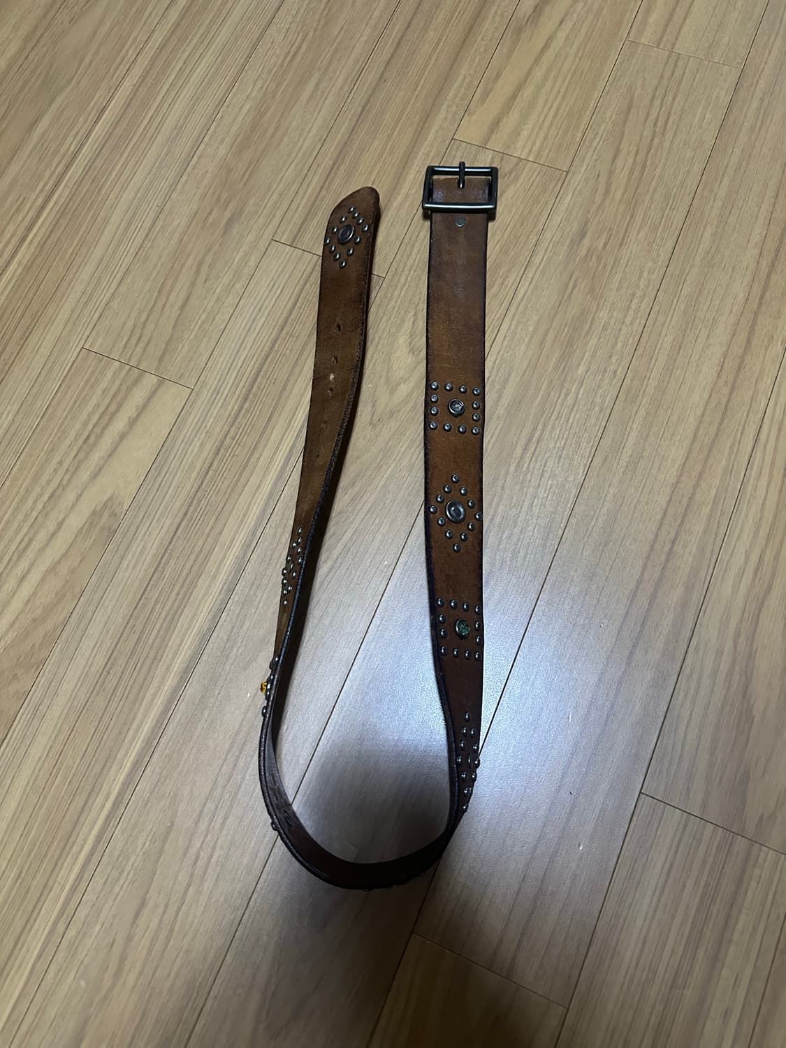 더블알엘 RRL 스터드 러프아웃 벨트 32사이즈 상품이미지3