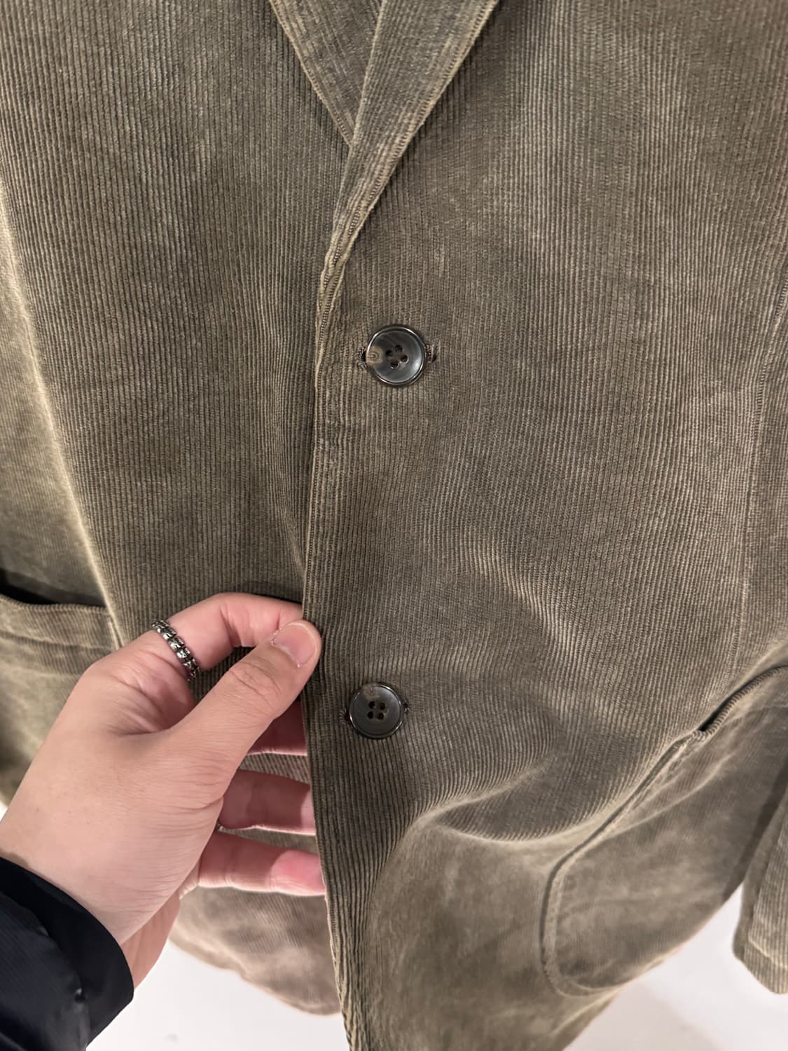 히로코코시노 옴므 2B 코듀로이 블레이저  상품이미지4