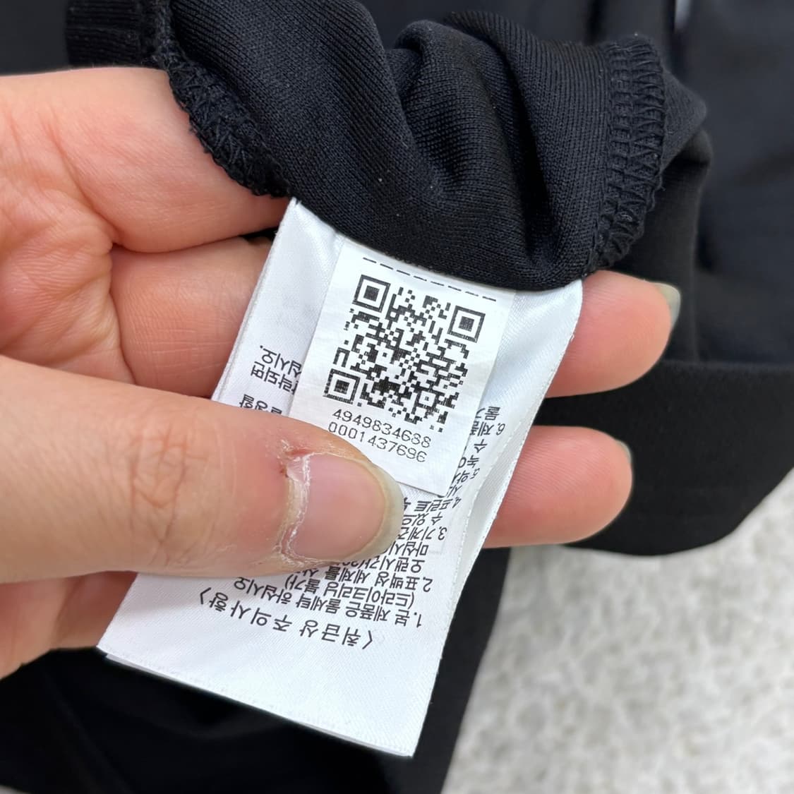 L 휠라 스몰로고 반팔 티셔츠 0330E 상품이미지5