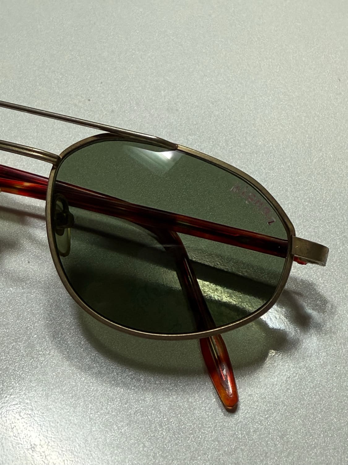 빈티지 골드메탈 보잉 선글라스 7080스타일 상품이미지2