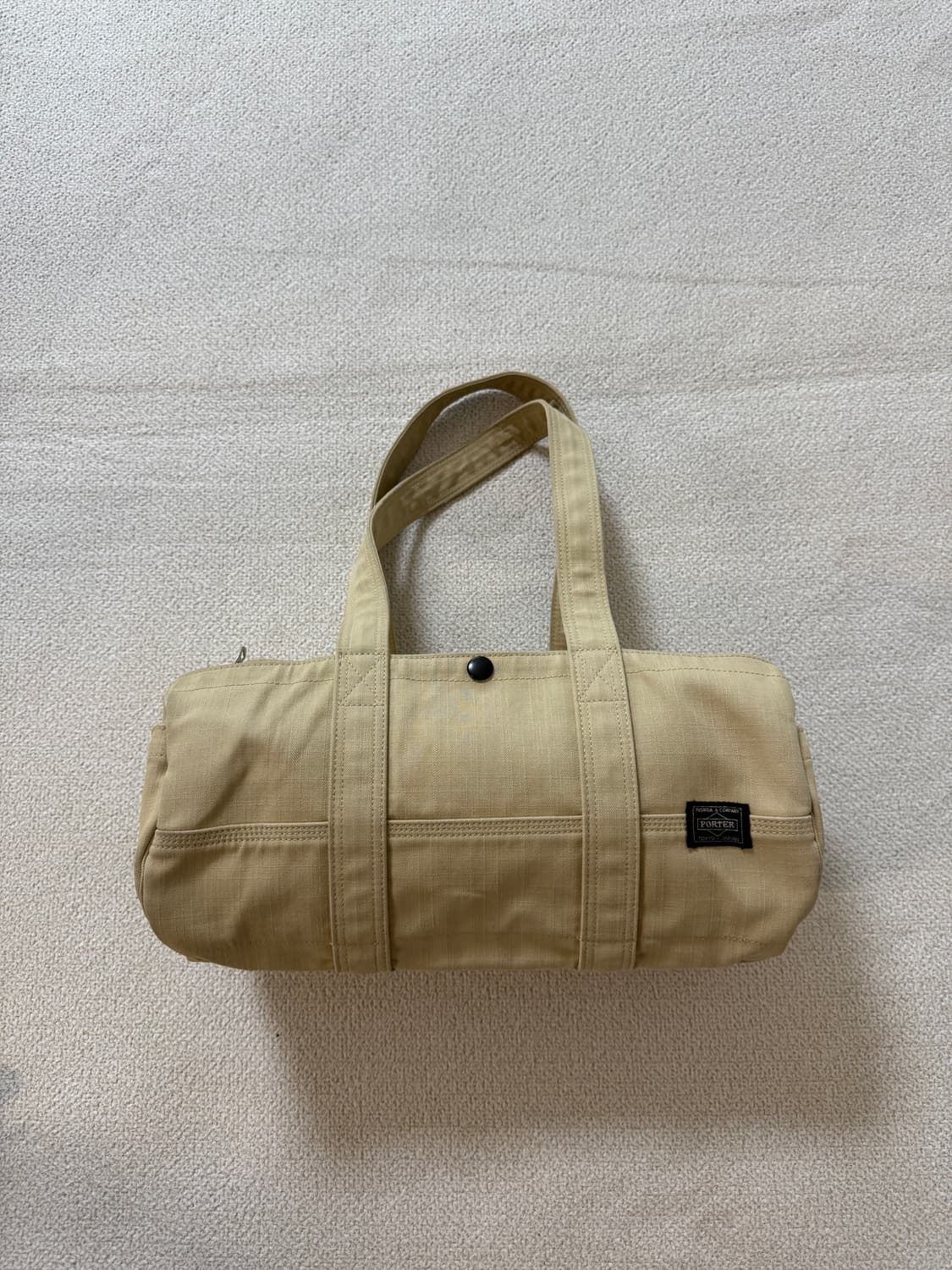 PORTER 포터 캔버스 더플백 L 베이지 색상 상품이미지1