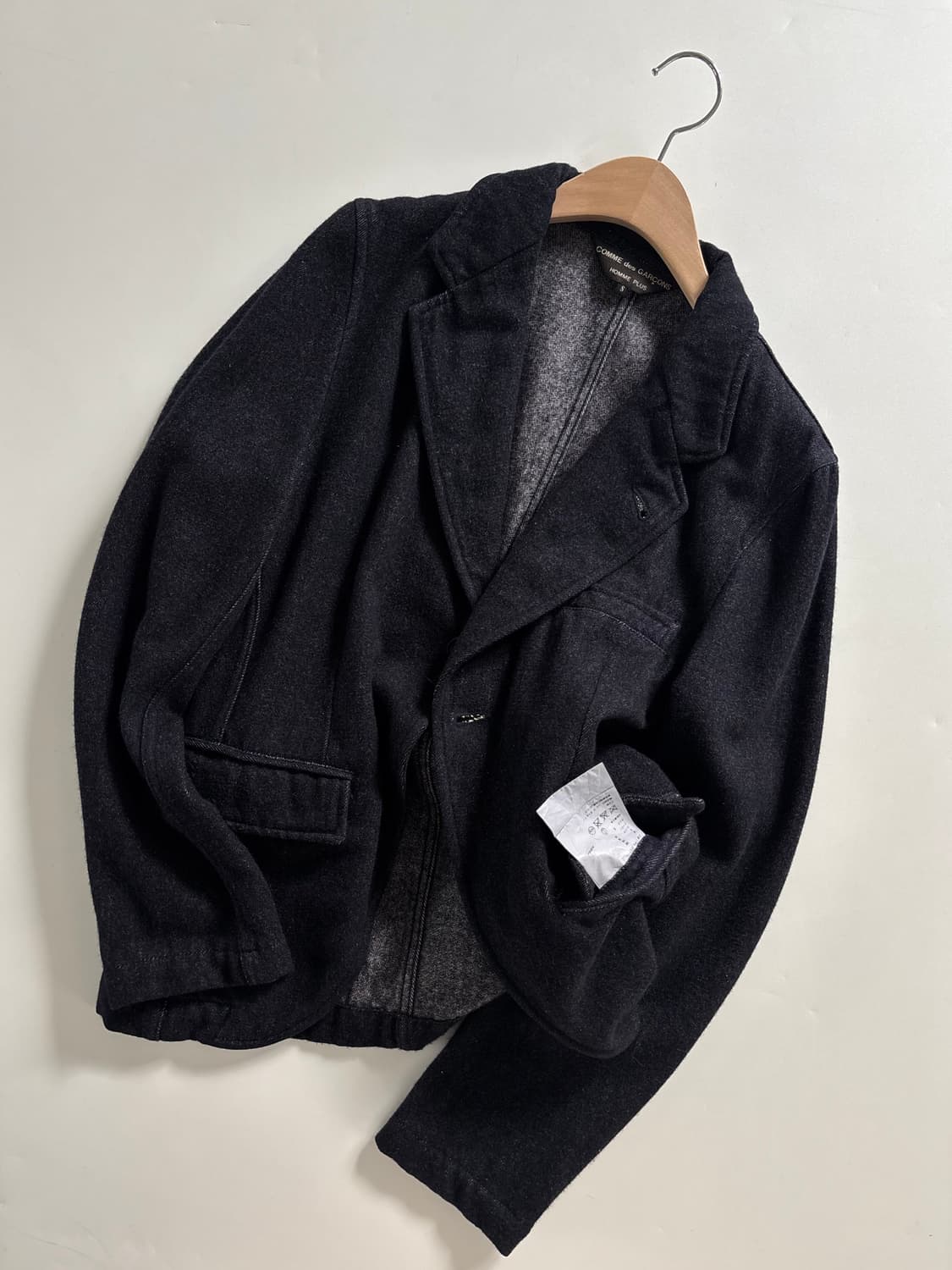 CDG 꼼데가르송 옴므 플러스 혼방 캐시미어 테일러드 자켓 상품이미지1