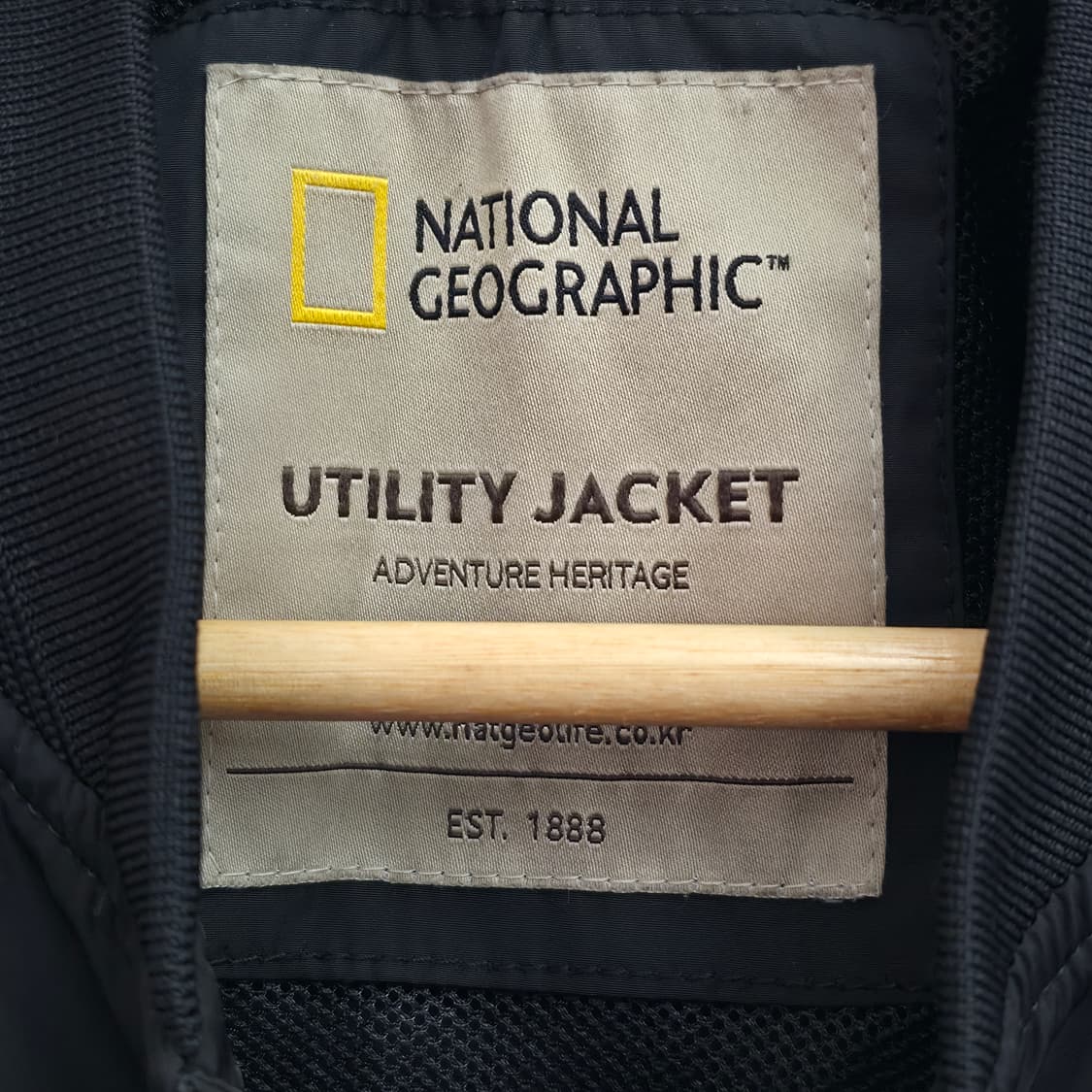 [L] 내셔널지오그래픽 블랙 바람막이 상품이미지6