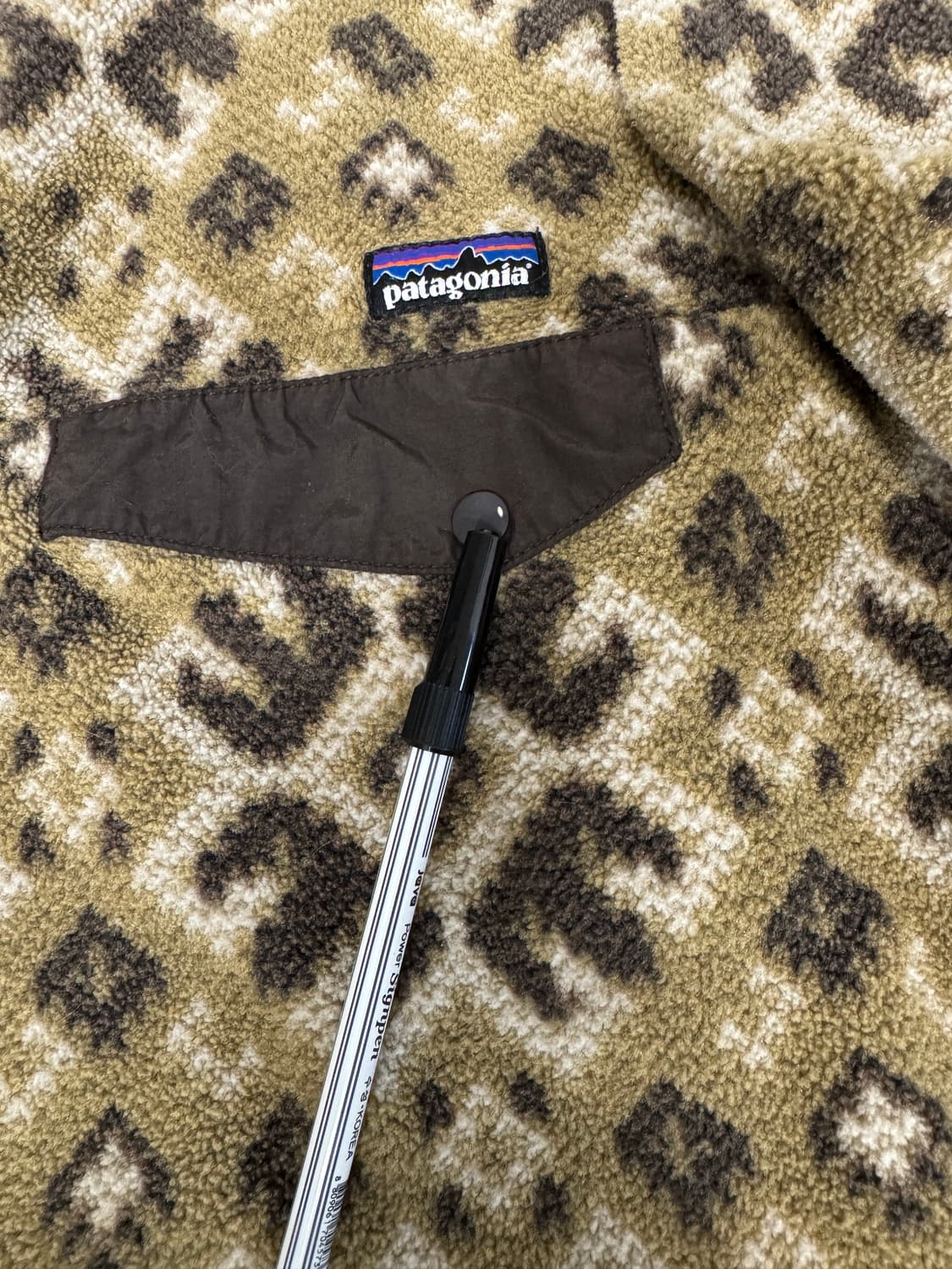 파타고니아 신칠라 스냅 티 풀 오버 브라운 오로라 스노우 플레이크 상품이미지7