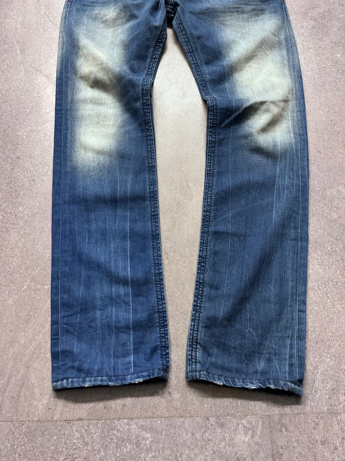 디젤 콘트라스트 워싱 데님 팬츠 상품이미지5