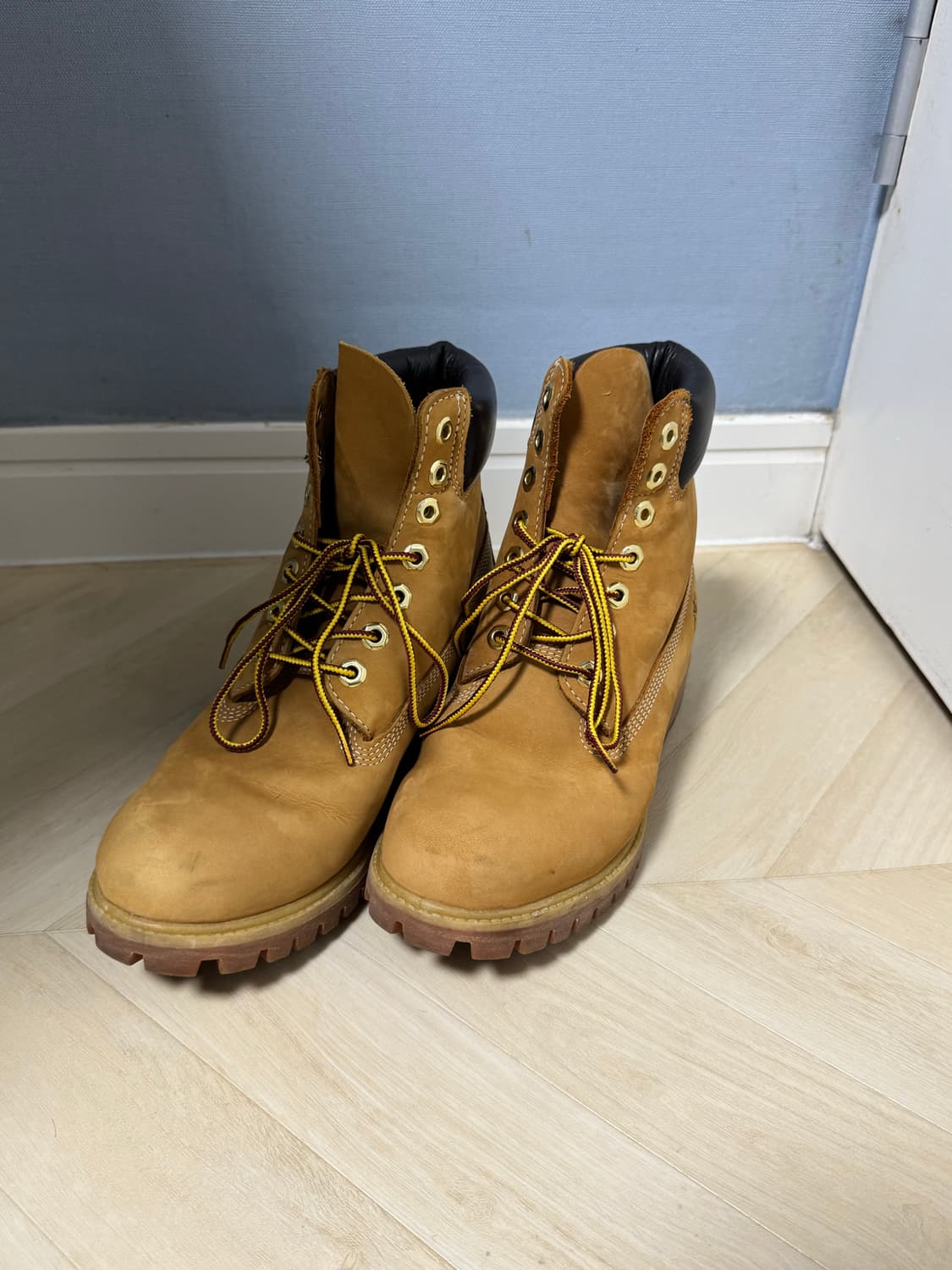 팀버랜드 프리미엄 6인치 부츠 위트 누벅 250 상품이미지1