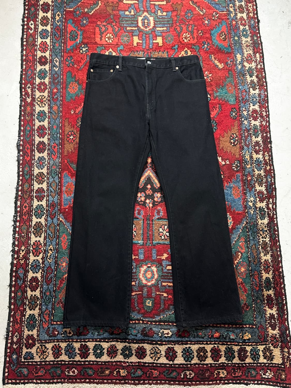 00's 리바이스 517 블랙 부츠컷 플레어진 상품이미지1