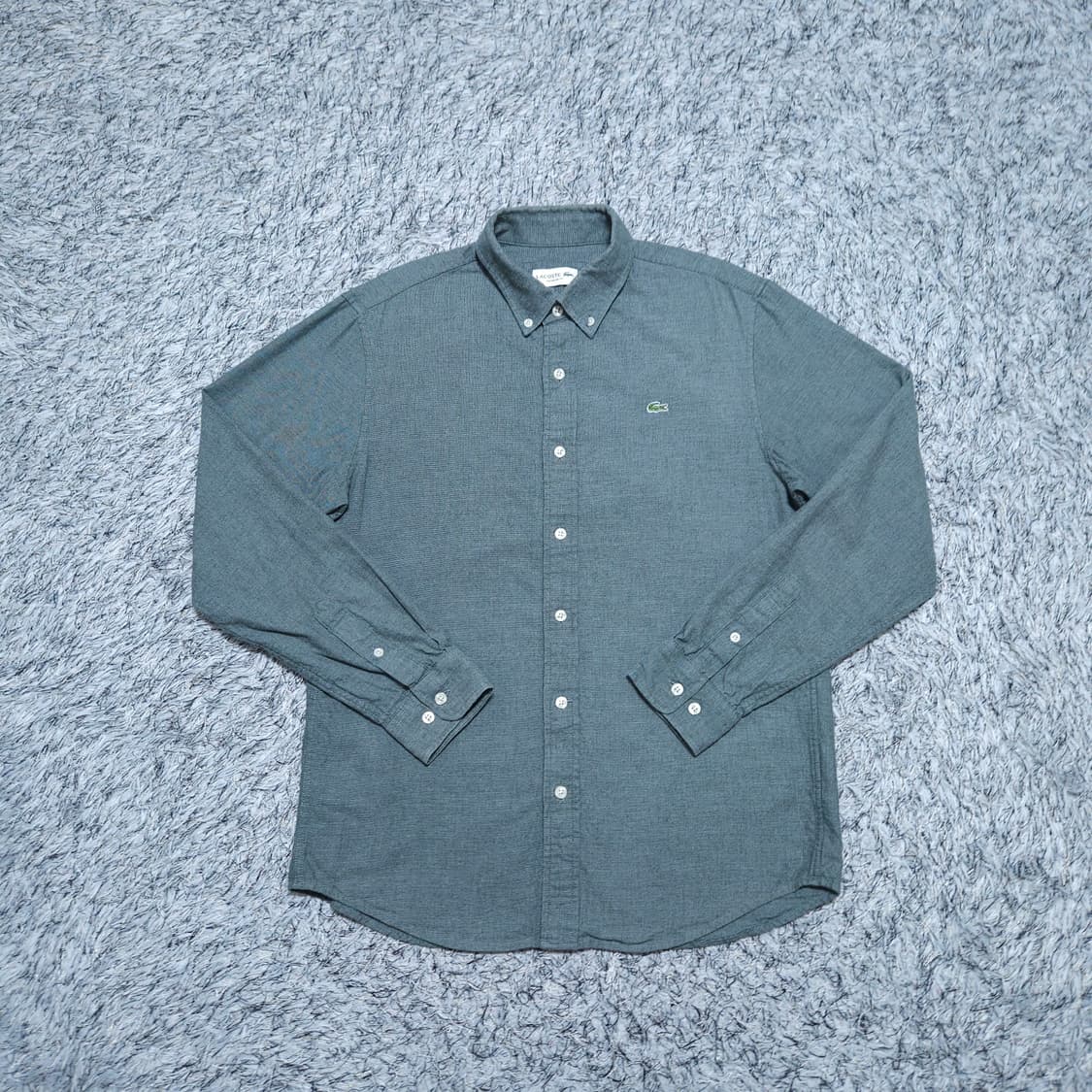 라코스테)100 남자 레귤러핏 체크셔츠남방 / 왕눈이샵 상품이미지1