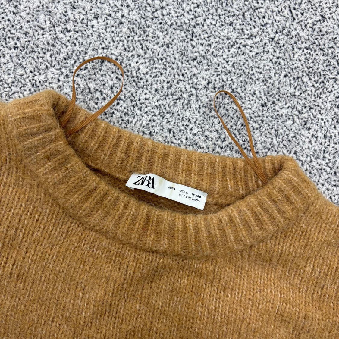 L 자라 크롭 니트 긴팔 0316J 상품이미지2