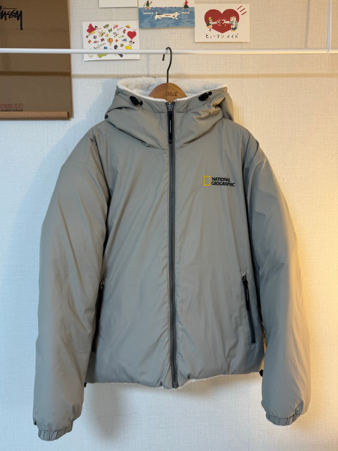 [M]내셔널지오그래픽 리버시블 구스다운 패딩 상품이미지3