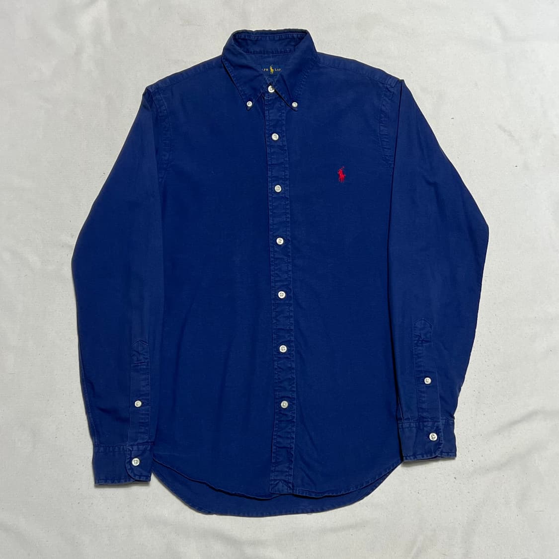 XS 폴로랄프로렌 코튼 블루 셔츠 상품이미지2