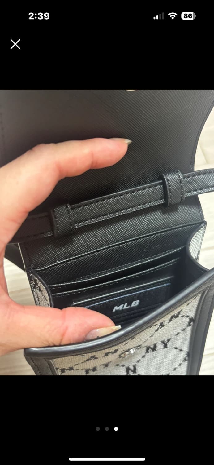 mlb 핸드폰 크로스백 미니백 상품이미지2